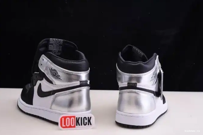 Rep Kickmax JORDAN TOE OG AIR HIGH CD0461-001 SILVER 1 WMNS 0508